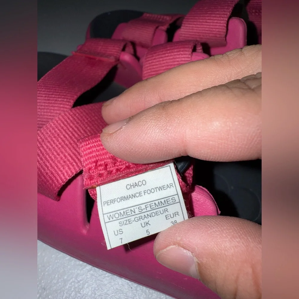 Chaco Chillos Slide Sandals Size 7 - Picture 8 of 8